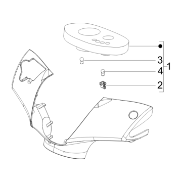 Compteur - Piaggio Zip 50 SP 2T LC 2006-2013