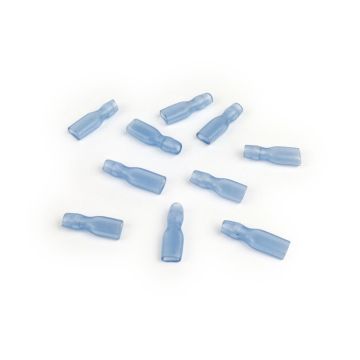 Isolation pour support plat de cosse de câble de 4,8 mm de diamètre = DIN 46343 10 pièces.