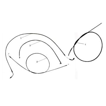 Câbles China Touring bleu