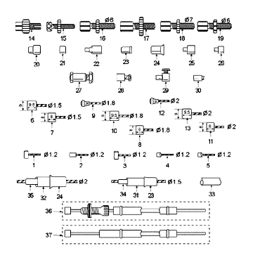 Câbles Peugeot Vogue Noir