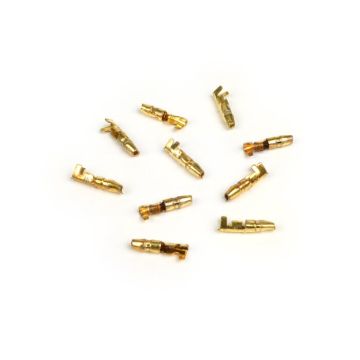 Cosse de câble avec connecteur rond diamètre 4 mm = 0,5-1,0 mm carré 10 pcs.