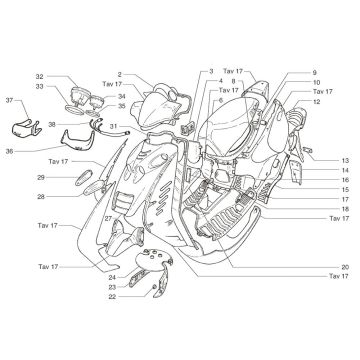 Kapdelen Beta Ark-k AC noir 2006 2 temps