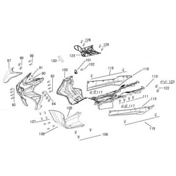 Chine R8 anthracite mat mat