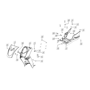 Kymco Agility Fat 12' 4 temps rouge sportif