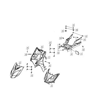 Kymco Carry 4 temps noir