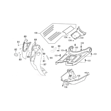 Coupes de cheveux Znen Escargot brun