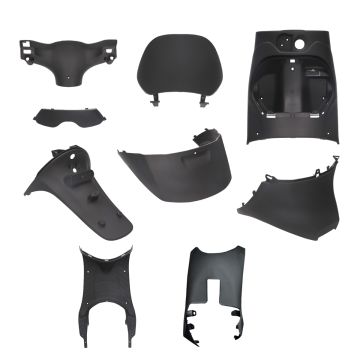 Kit carénage intérieur Piaggio Zip 2000 noir 9 pièces