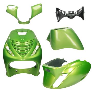 Kit carénage SP look Piaggio Zip vert Porsche Taycan EVO-1 fermé DMP 5 pièces