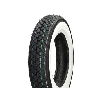 Pneu 3.50-10 Kenda K333 à flanc blanc 4PR TL 51J