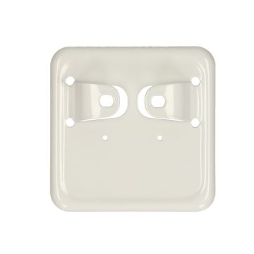 Petit support de plaque d'immatriculation en métal