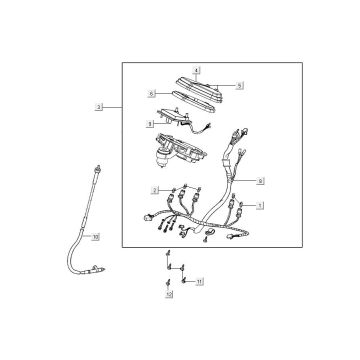 Compteur Kymco Agility 16'+ 4t bleu métallique mat