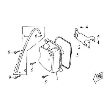 Cache culbuteur Giantco Grand Venus 125cc