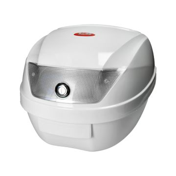 Topcase KXM WR 28 litres Blanc