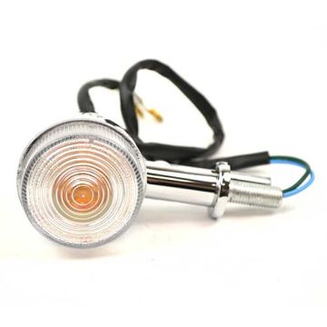 Clignotant AGM Grande Retro/Bella/Torino/Roma/Custom/Borsalino/Amaro/Classic/Aurora chrome arrière droit-91040