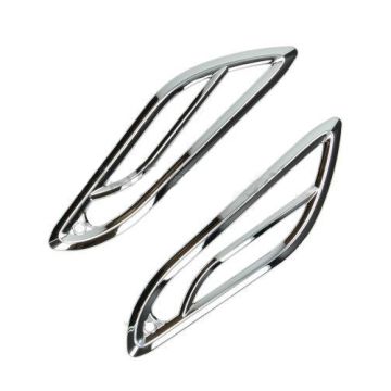 Kit calandre feu clignotant Vespa Primavera / Sprintchrome DMP arrière