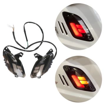 Kit clignotant led Sym Fiddle 2 2018-> Dynamique arrière transparent