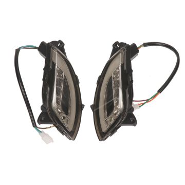 Jeu de feux clignotants led AGM VX/VXS/VXL SXL/Napoli/Riva/S/Sport Audi Look feux diurnes avant fumés