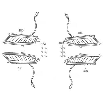 Indicateurs Edwards Tomorrow Riva II smokey