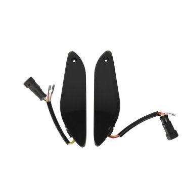 Jeu de clignotants Vespa Primavera / Vespa Sprint Tube feux diurnes arrière fumés