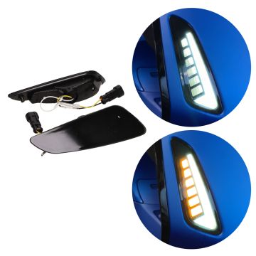 Jeu de clignotants Vespa Primavera / Vespa Sprint Tube fuyant devant fumé