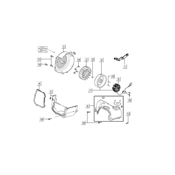 Allumage réfrigérateur Kymco VP50i injection euro4 tecno silver