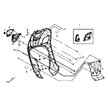 Optique PharesyM Fiddle III (BR497U) taille brune