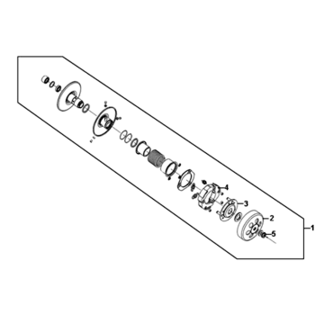 Embrayage Sym Symphony ST 125I E4