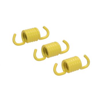 Jeu de ressorts de traction d'embrayage Minarelli horizontal 105 mm jaune Malossi 297635 3 pièces