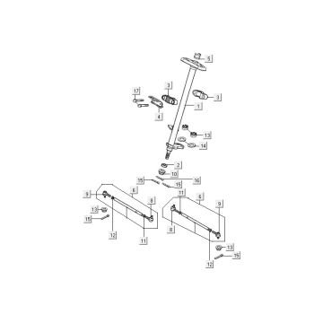 Pièce de couronne Kymco MXU 300R