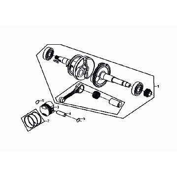 Vilebrequin Sym Allo Euro4 (BK-5560S) Noir brillant