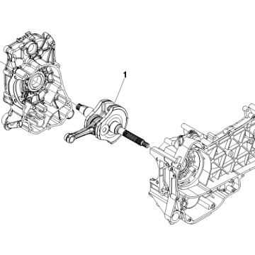 Vilebrequin Vespa GTS 250 ie 2005-2016 (sans ABS)