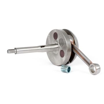 Hache à piston Vilebrequin Mazzucchelli Piaggio Ciao, Bravo, SI, Boxer 44 mm 10 mm