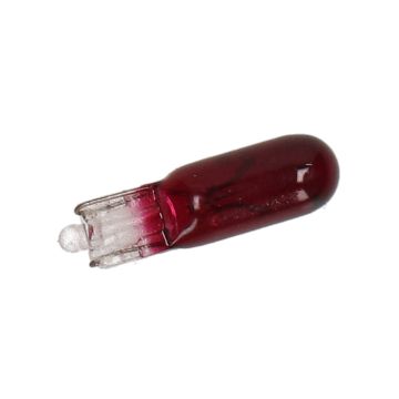 Ampoule 12 Volts/1,2 Watt T05 rouge