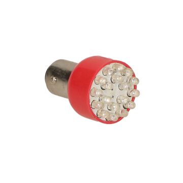 Lampe LED Bay15d 12V rouge-90832