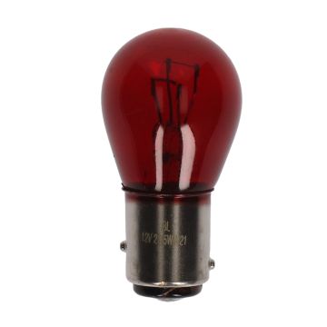 Lampe P21/5W BAY15d 12V 21/5W rouge
