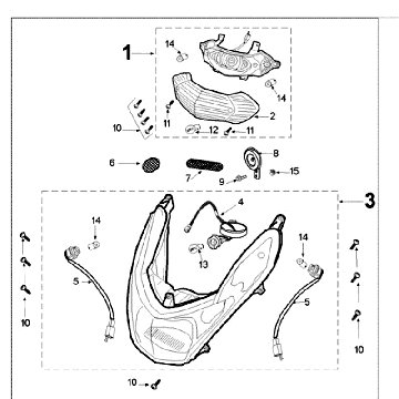 Peugeot Kisbee marron clair