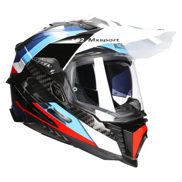 Casque adventure LS2 Explorer Frontier MX701 noir / bleu