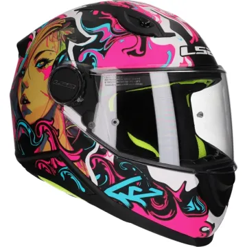 Casque enfant LS2 Kid Cyberg FF812 violet