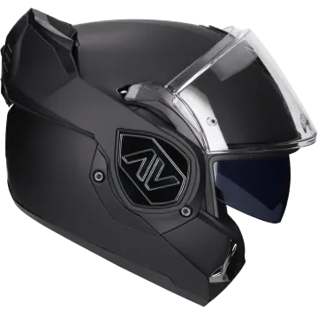 Casque modulable (mentonnière réversible) Advant Solid FF906 noir mat