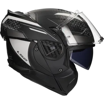 Casque modulable (mentonnière réversible) Advant II Astral FF910 gris