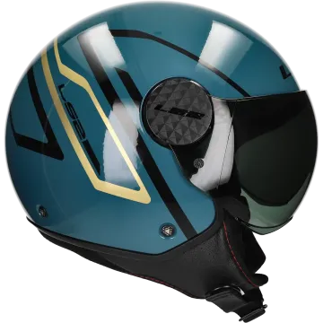Casque jet LS2 Sphere Lux II Minim OF558 bleu
