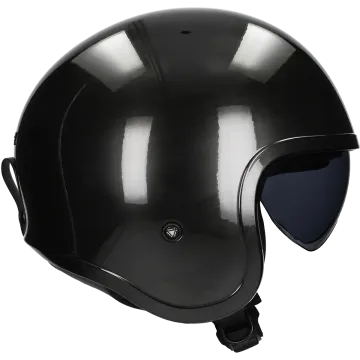 Casque jet LS2 Spitfire II Jeans OF599 titane