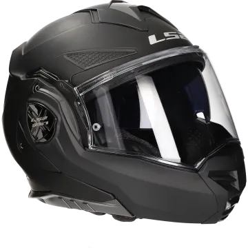 Casque modulable (mentonnière réversible) LS2 Advant X Solid FF901 noir mat