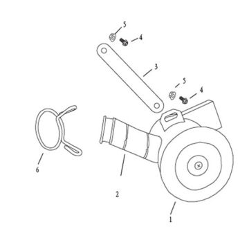 Boîte à air  Agm Caferacer