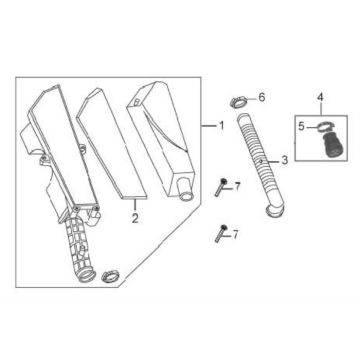 Boîte à air  Berini Speedy 4 temps