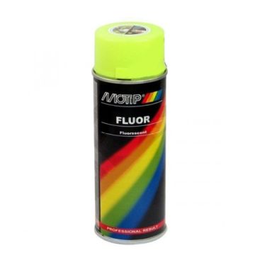 Spray jaune fluo Motip 400 ml