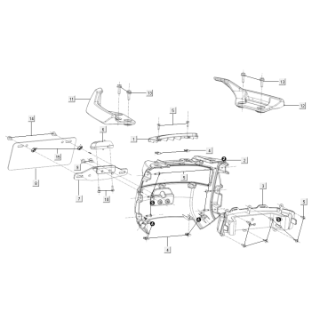 Feu arrière Niu M+ sport
