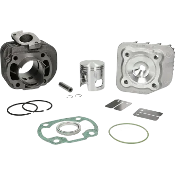 Cylindre avec culasse Malossi 70cc Sport- Minarelli AC horizontal 317083