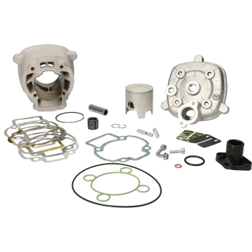 Cylindre avec culasse Malossi 70cc MHR- Piaggio LC 2 temps 318455