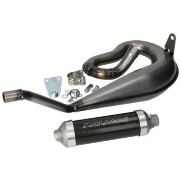Pot d'échappement Malossi Too Bad Big Deps- Piaggio Ciao/Bravo/PX/Citta diamètre 27mm raccord 3218789